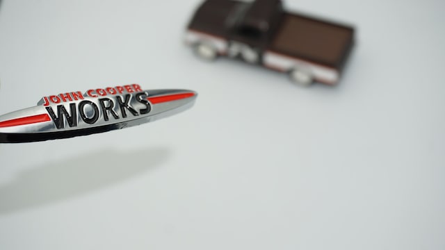 Dk Tuning Mini John Cooper Works Bagaj 9cm Metal Logo Arma Bagaj Arma