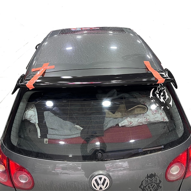 Volkswagen Golf 5 Uyumlu Üniversal Plastik Boyasız Spoiler