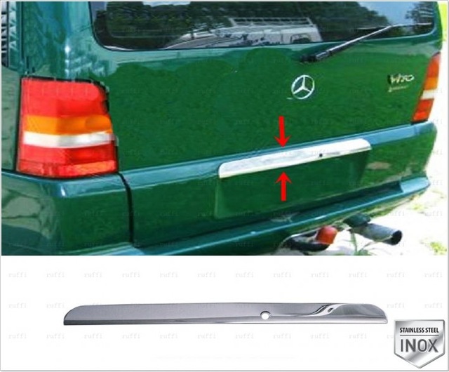 M. Benz Vito W638 Krom Bagaj Çıtası 1999-2004 P. Çelik