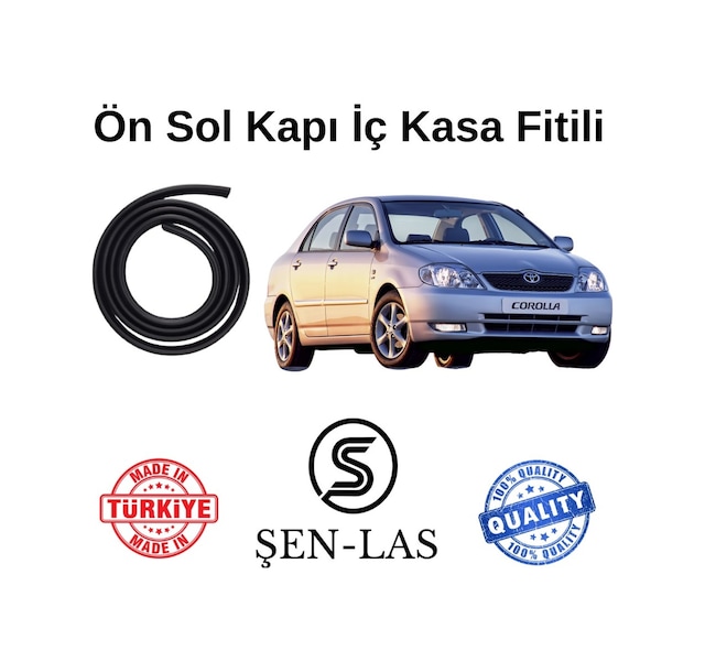 Toyota Corolla 2000-2006 Şen-las Sol Ön Kapı Fitili Şl25702
