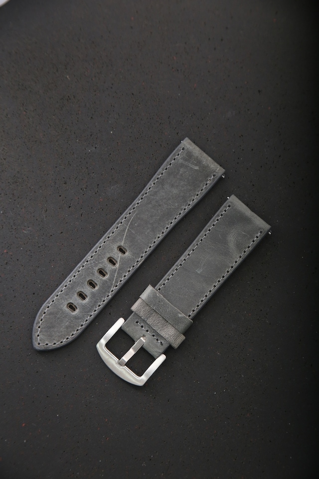 Hakiki Deri 20mm Akıllı Pimli Saat Kordonu Gri 93472864