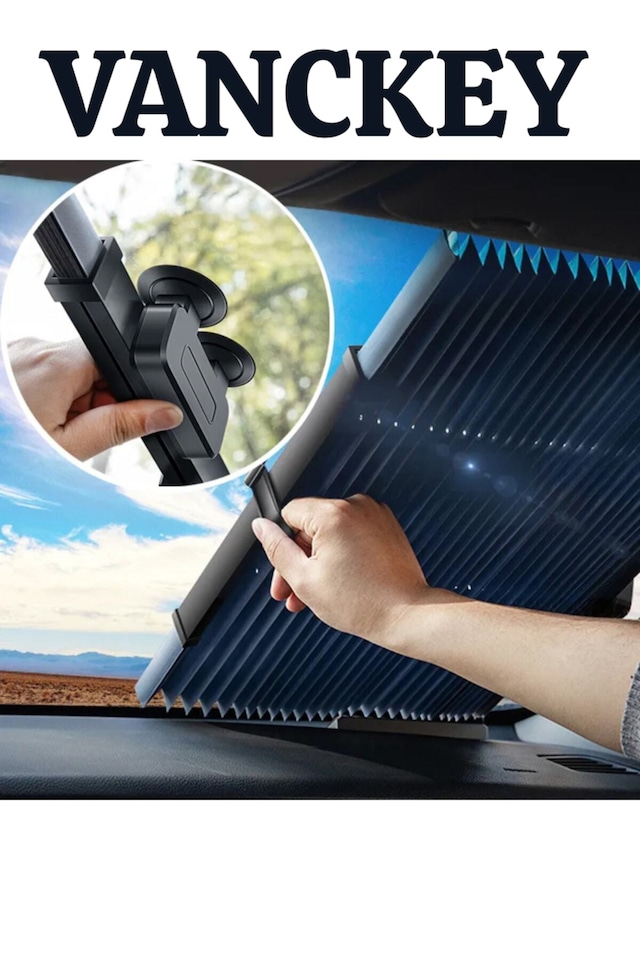 Ön Cam Oto Araba Suv Tır Sürgülü Güneşlik Ön Cam Güneşliği Sürgülü Yeni Nesil Metalize 70 X 150 1