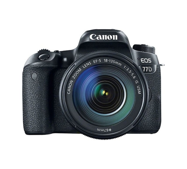 Canon EOS 77D 18-135 MM IS USM DSLR Fotoğraf Makinesi (İthalatçı Garantili)