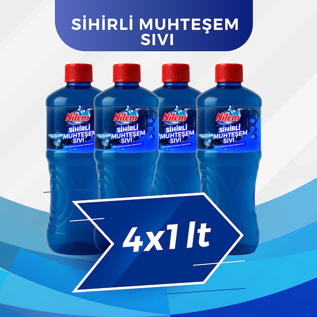 Nilem Sihirli Muhteşem Sıvı 4 x 1 L