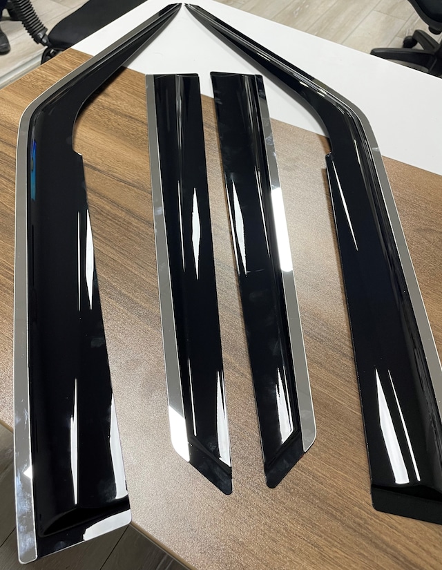 Nissan Qashqai 2014-2021 Arası Kromlu Cam Rüzgarlığı 4'lü