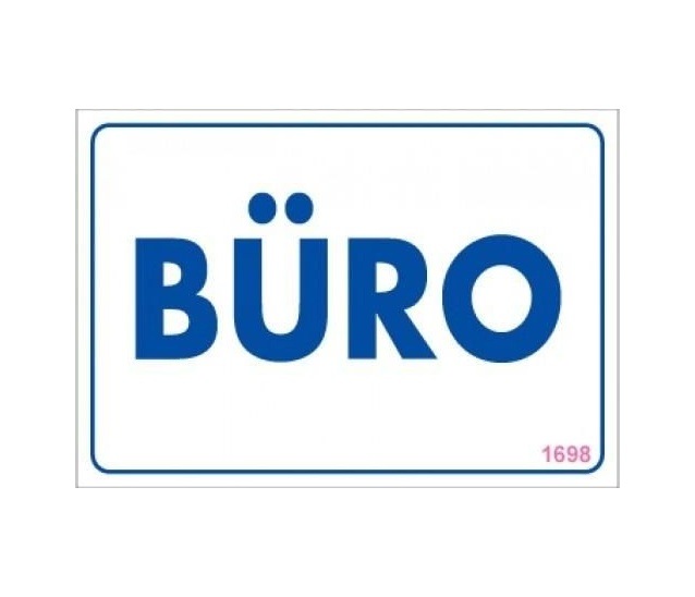 Buradabulabilirsin Büro Uyarı Levhası 17,5x25 Kod:1698 Nl