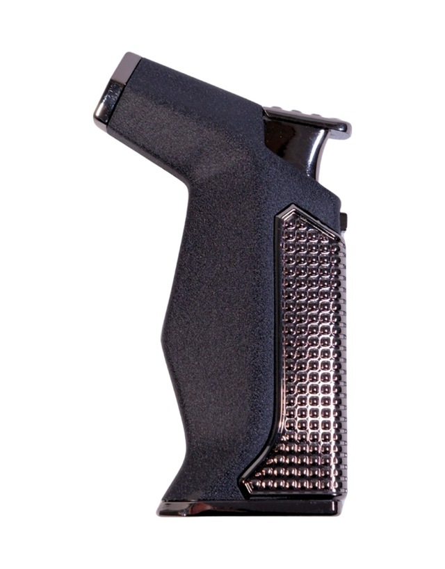 Parmida Tek Torch Pürmüz Siyah Masa Tipi Metal Puro Çakmağı - Tr9235