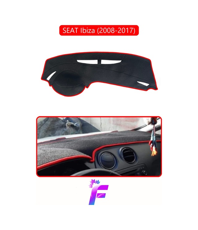 Seat Ibıza 2008-2017 Uyumlu Torpido Örtüsü Yansıma Önleyici Tam Koruma Hızlı Montaj K15 Torpido Halısı