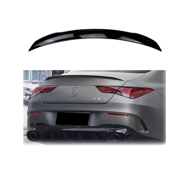 Mercedes Cla W118 Bagaj Üstü Piano Black Spoiler