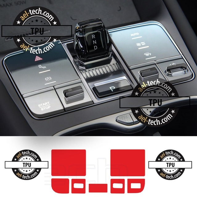 Byd Sealion 7 Uyumlu Vites Etrafı Piano Black Tpu Koruyucu 7li Se