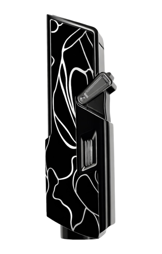 Cohiba Tek Torch Pürmüz Delici İğneli Desenli Metal Puro Çakmağı - Tr9592