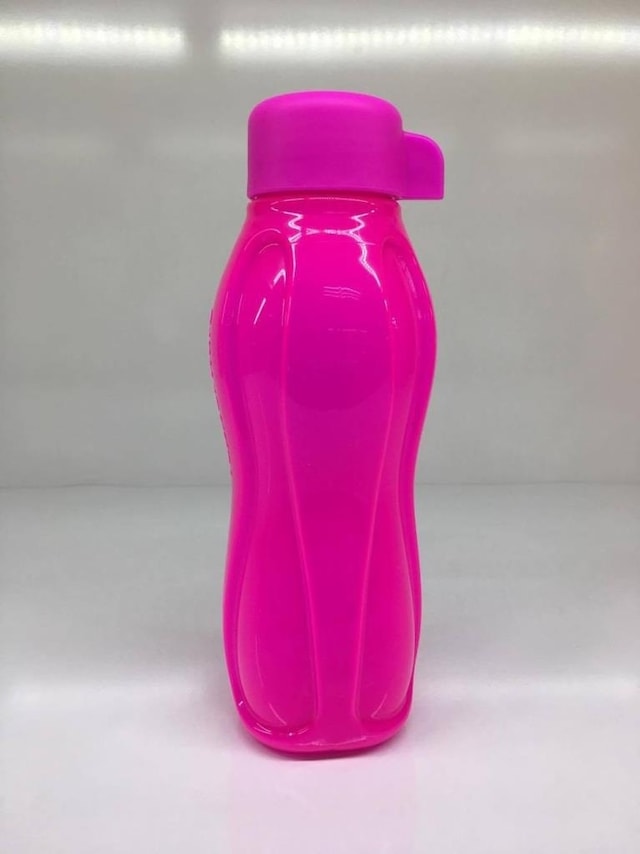 Tupperware Eko Şişe 310 Ml Çevir Kapak Suluk Pembe