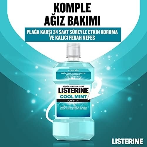 Cool Mint Hafif Naneli Alkolsüz Günlük Ağız Bakım Ürünü 1 X 500 Ml