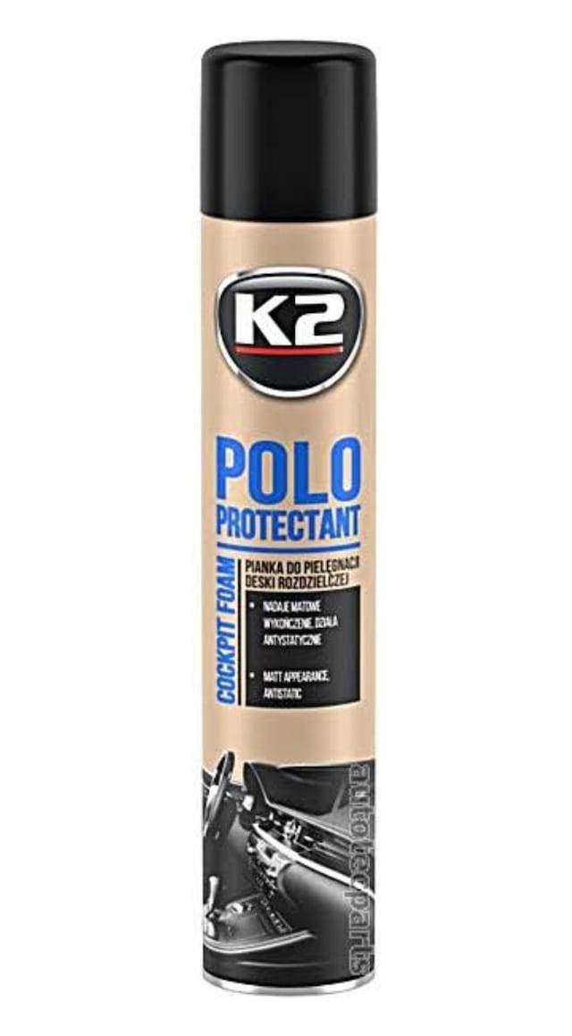 K2 POLO PROTECTANT FOAM Vinil Plastik temizleyici koruyucu köpük aerosol 750ML