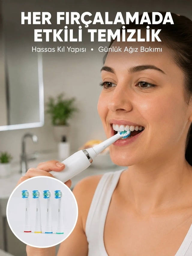 Lb Günlük Ağız Bakımı İçin Nazik Ve Etkili Yedek Başlık Seti Yeni Nesil