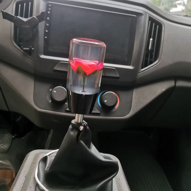 Vites Topuzu Kırmızı Çiçek Görünümlü 10 Cm / Icvı219