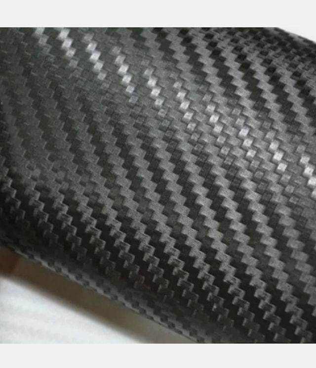 3d Siyah Tırtıklı Desen Hava Kanallı Dayanıklı Karbon Folyo 20cmx152cm
