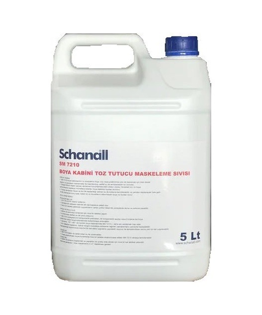 Schanall Maskeleme Sıvısı Toz Tutucu Fırın Solventi Mum 5 Litre