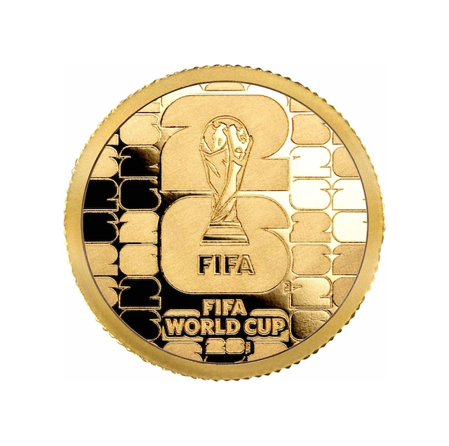 Agakulche Fıfa Dünya Kupası 2026 Logo Altın Sikke Coin