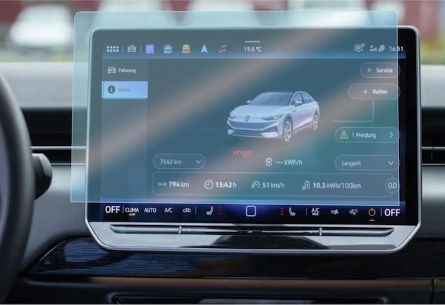Volkswagen Id.4 Ekran Koruyucu 12.9 İnç Multimedya Nano ' Sadece Ekran Koruyucu
