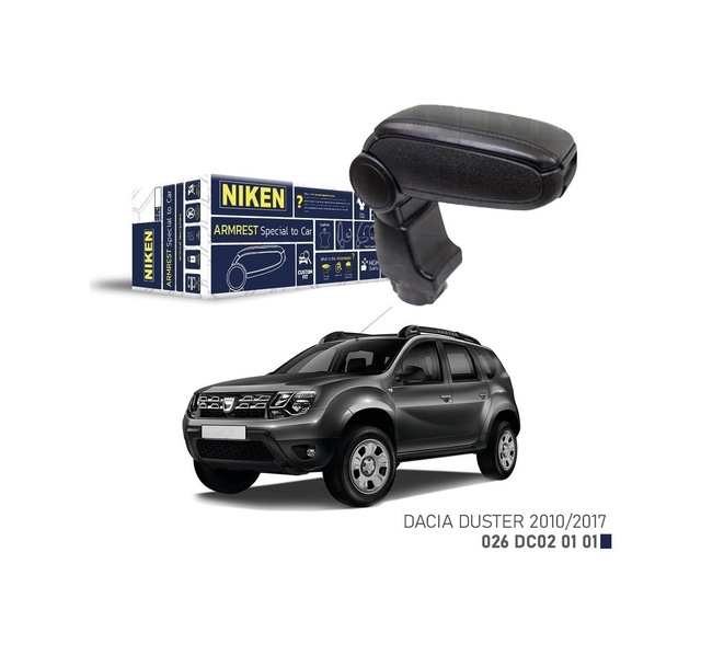 Dacia Duster Araca Özel Kol Dayama Siyah 2010-2017 Arası