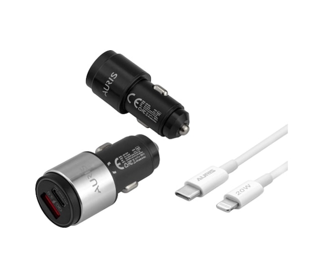 Auris 45w Pd İphone Kablolu Usb C Araç Çakmaklık Oto Şarj Cihazı