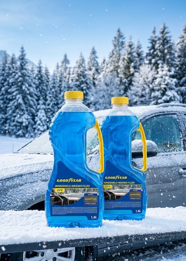 Goodyear -22 Kış Antifirizli 2'li Set Cam Suyu 1,8 Litre 2 X 1.8 Litre