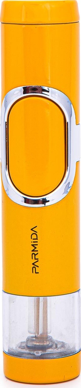 Parmida Tek Torch Pürmüz Sarı Metal Puro Çakmağı - Tr7200