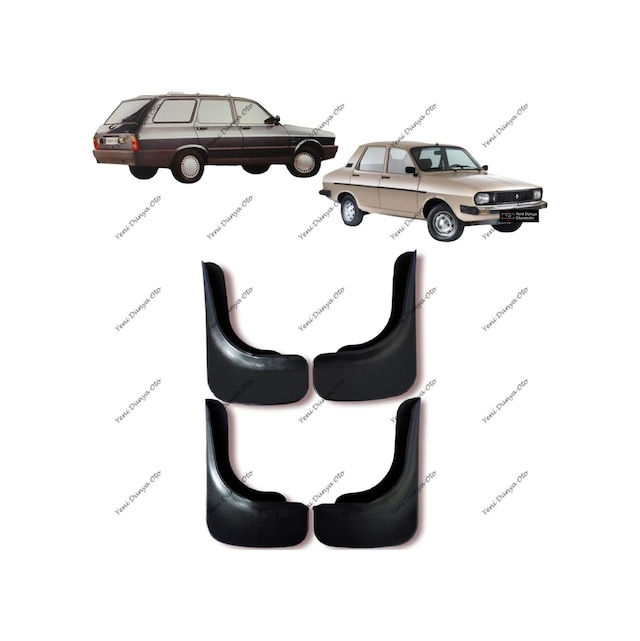 Renault 12 Toros 4lü Paçalık, Çamurluk, Tozluk REN0UX024