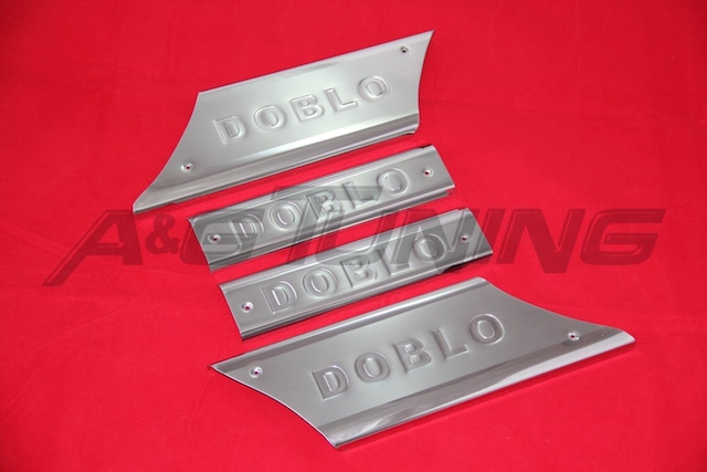 Fiat Doblo Krom İç Kapı Eşiği Takımı 2001-2006 Paslanmaz Çelik N11.7102