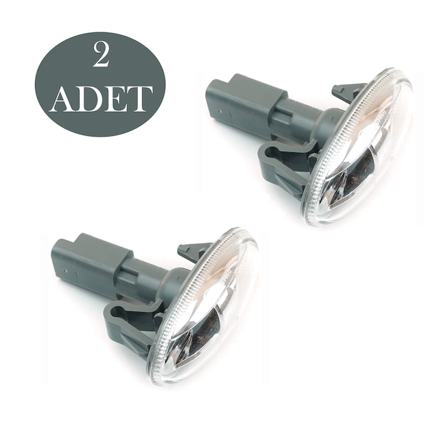 2 Adet Çamurluk Sinyalı Sağ - Sol Peugeot Expert - 107 - 207 - 301 - 307 - 407 / Citroen C Elysee - C1 - C2 - C3 - C5 Oem: 6325.g3 / 9680057480 / Pb3597