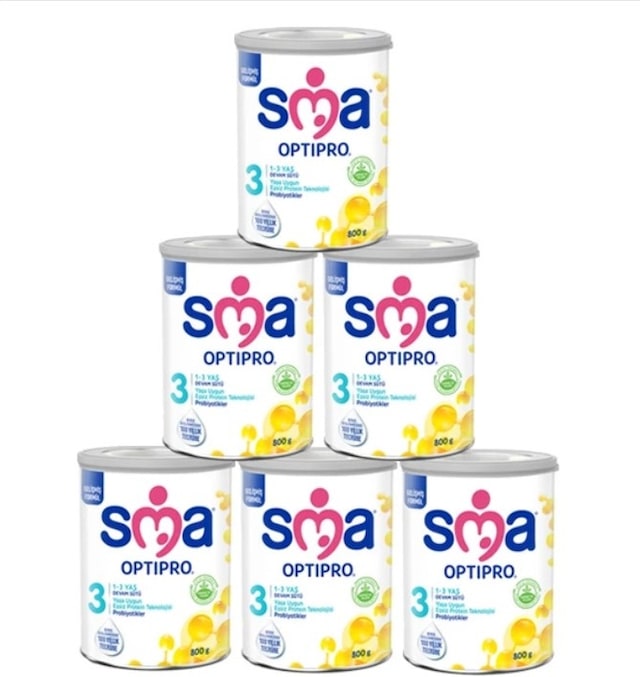 Sma Optipro 3 Devam Sütü 800 G 6 Adet