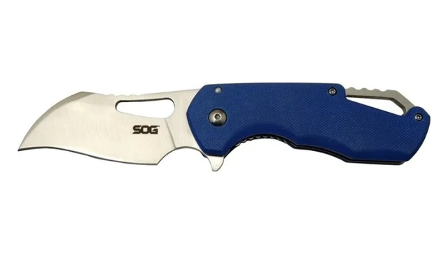 Sog İsonzo 1396bl Mi Kamp Çakı 18cm - Yarı Otomatik, Kemerlikli, Kutulu