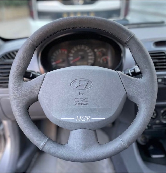 Hyundai Accent Kaplama Deri Direksiyon Kılıfı