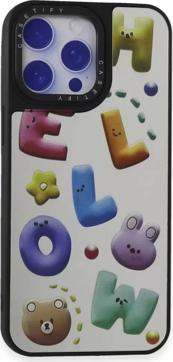 Apple İphone 15 Pro Kılıf Mirror Desenli Kapak - Mirror - 15