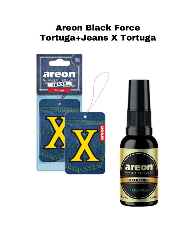 Areon Black Force Tortuga Sprey+jeans X Tortuga