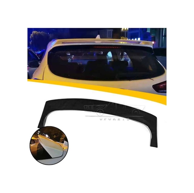 Hyundai Tucson 2015-2018 Boyalı Spoiler İthal Abs Plastik Pianoblack