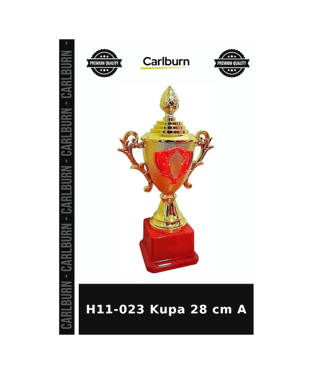 Premium H11-023 Kupa 28 Cm A Kahve Sunum Dekor