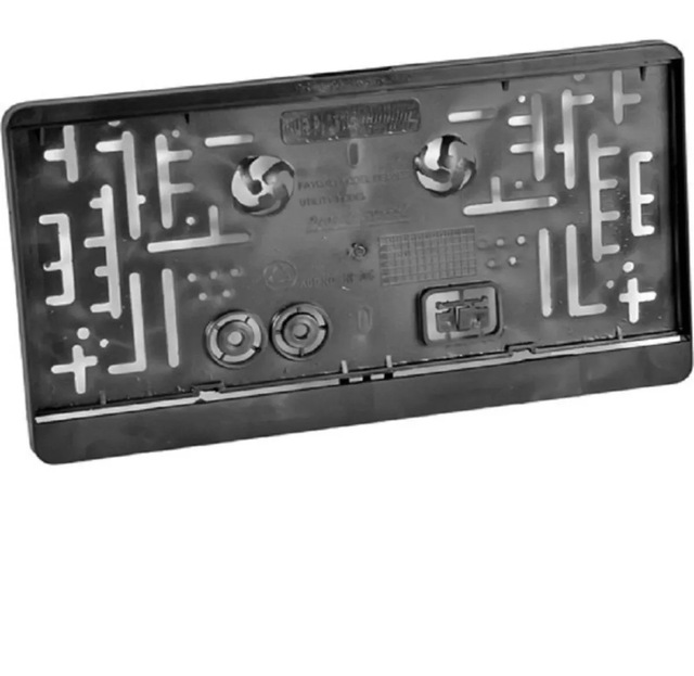 Point 1 Adet Plaka Altı Plastik Kare Tip Plakalık 31x16 Cm