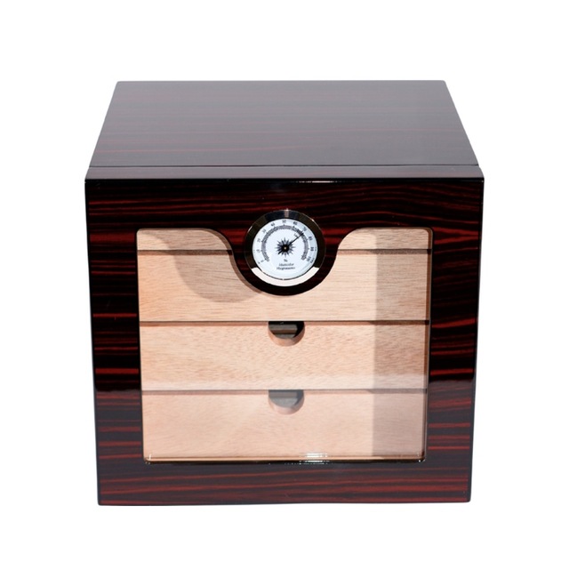 Premiumquality Bellavista Kahverengi Sedir Humidor Puro Kutusu - Tr8791