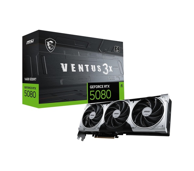 Msı Ventus 3x Plus Geforce Rtx 5080 16gb Gddr7 256bit Hdmı/dp Ekran Kartı
