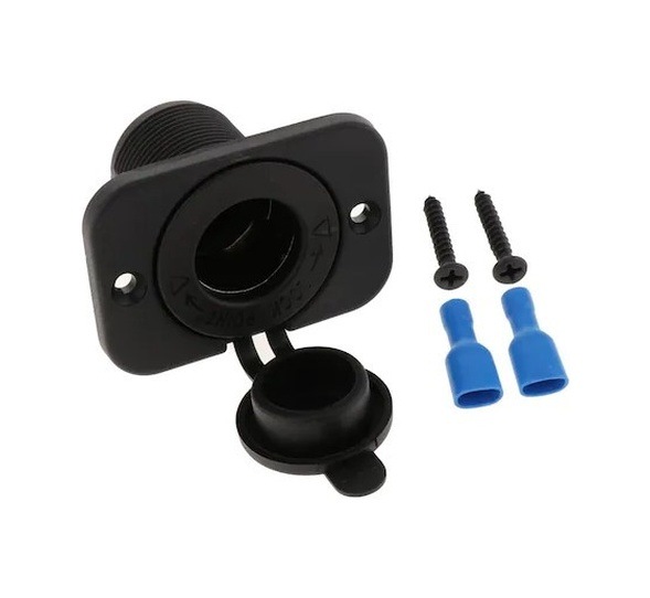 Oto Çakmak Fiş Çakmaklık Dişi Pano Tip 30Mm Şase Monteli 10 Adet N11.157