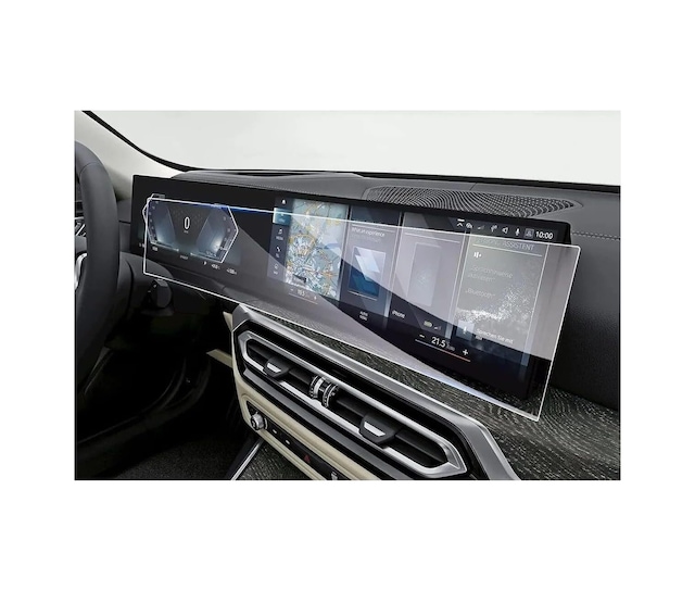 Dijital Gösterge Ve Multimedya Bilgi Ekranı 9h Nano Ekran Koruyucu Bmw İ5 İle Uyumlu