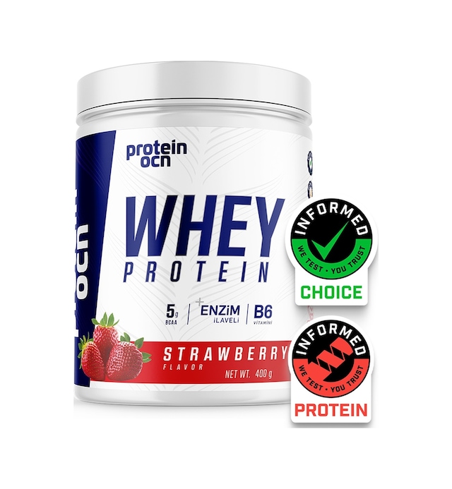 Proteinocean Whey Protein Çilek - 400g - 16 Servis