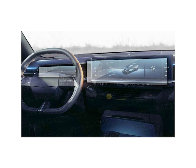 Opel Grandland 2025 Multimedya Ve Dijital Gösterge Uyumlu Ekran Koruyucu