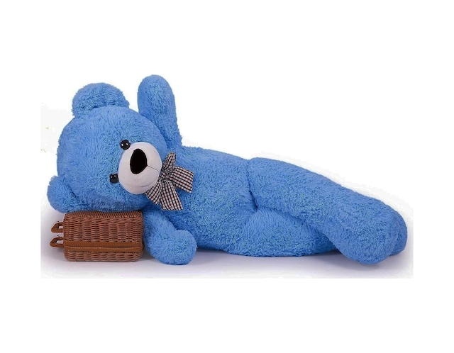 90 Cm Papyonlu Peluş Ayıcık - % 100 Yerli 001