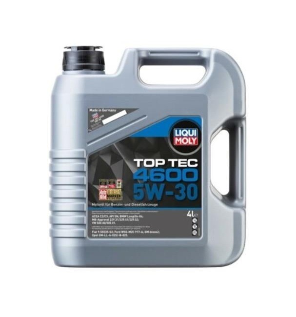 LIQUI MOLY Top Tec 4600 5w-30 Motor Yağı 4 Litre