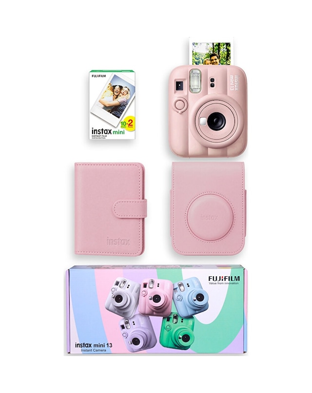 Instax Mini 13 Şipşak Fotoğraf Makinesi + Çanta + Albüm + 20'li Film