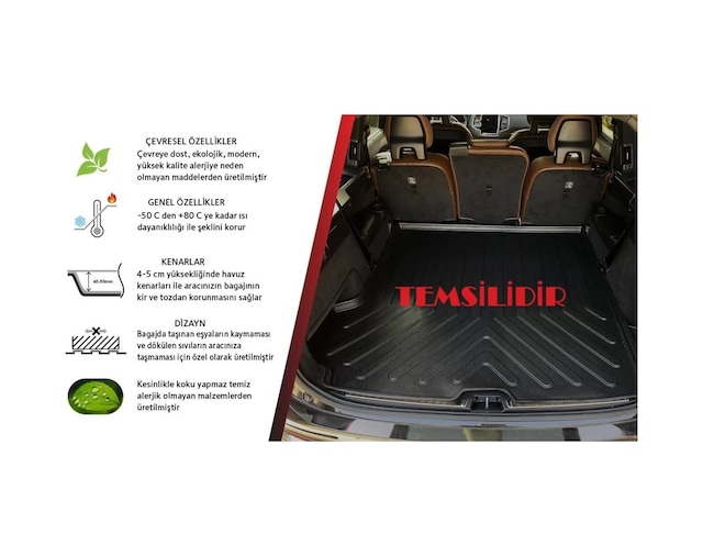 Honda Cr-v Usa 2023 Sonrası 3d Bagaj Havuzu