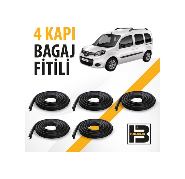 Renault Kango 2008-2021 4 Kapı + Bagaj Fitili Bm03943